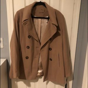 Calvin Klein Coat Precious Fibers